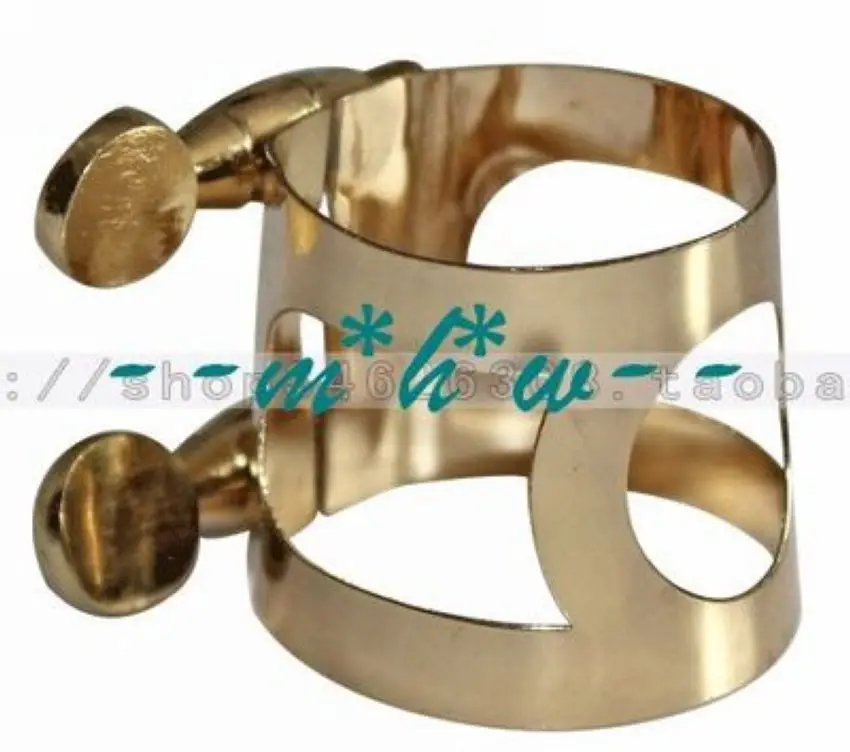 6 pieces Metal ligature for Alto sax mouthpiecealto sax metal