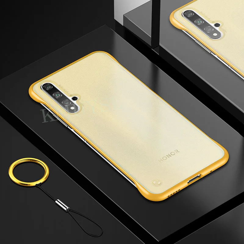 Матовый Бескаркасный ремешок чехол для huawei mate 30 20X5G P30 P20 Lite Honor 20 Pro 10i 9 Lite 9X 8X P Smart Y7 Y9 кольцо держатель