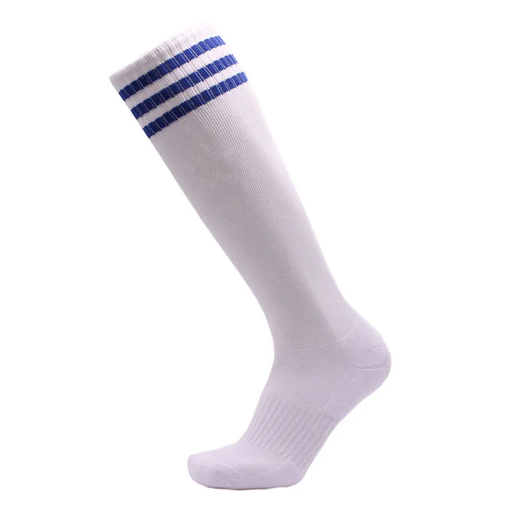 1 Pair Cotton Long Soccer Socks Non slip Sport Football Socks Ankle Leg