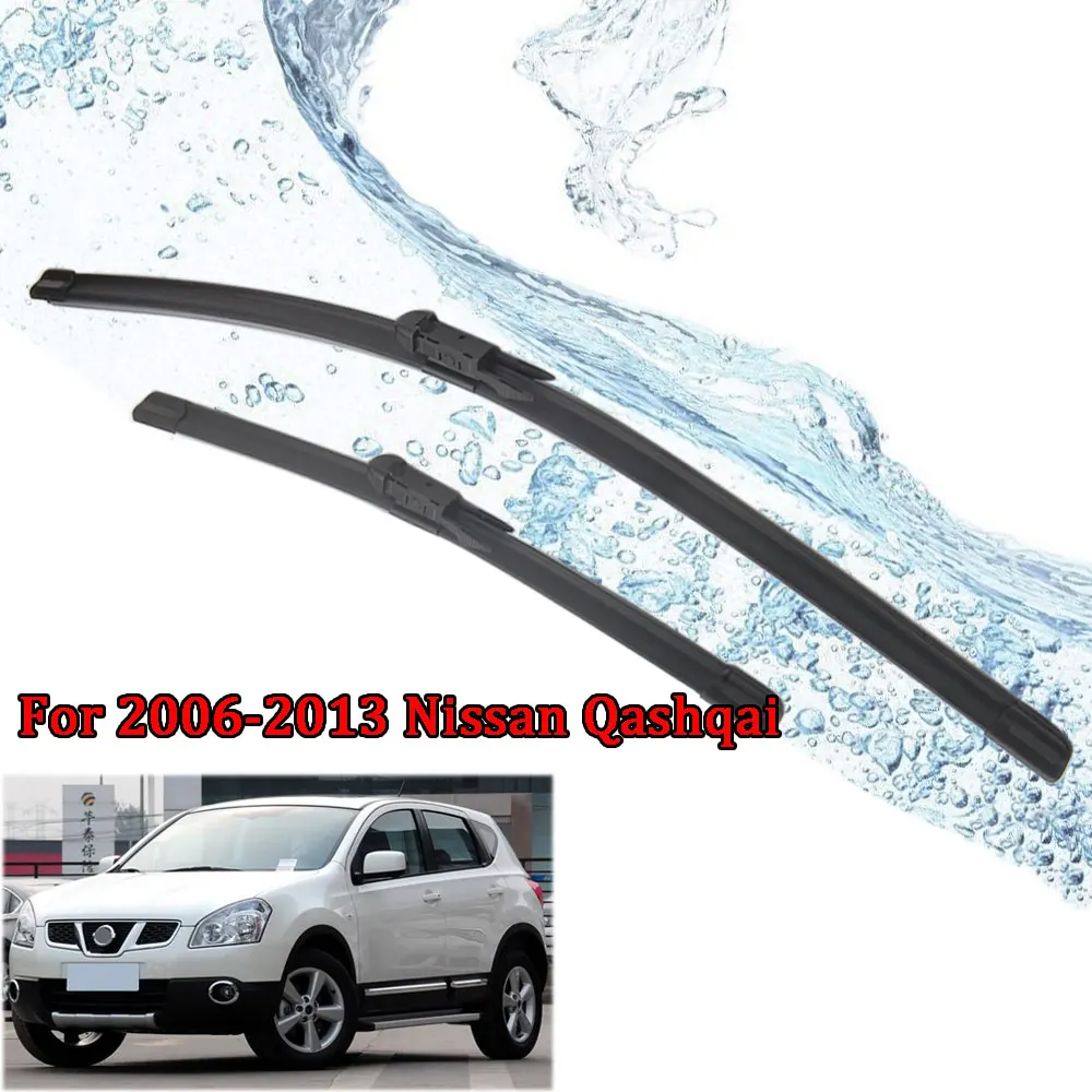 Windshield Windscreen Wiper Blades For Nissan Qashqai Front Rear Window