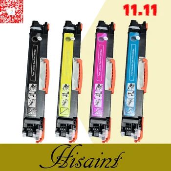 

hisaint For HP126A CE310 CE311 CE312 CE313 Compatible Color Toner Cartridge For HP LJ CP1025 CP1025nw M275mfp M175a M175nw