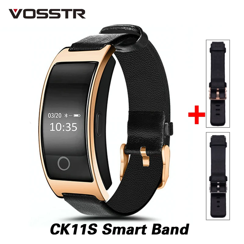 

VOSSTR CK11S Smart Band Blood Pressure Heart Rate Monitor Wrist Watch Intelligent Bracelet Fitness Tracker Pedometer Wristband