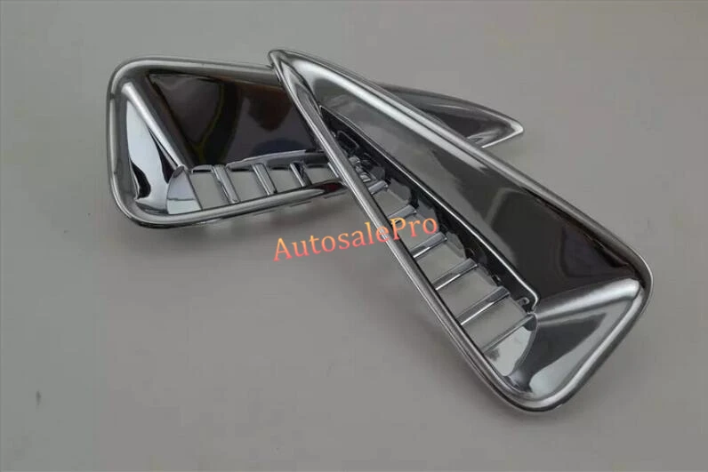 2 шт. хромированные передние противотуманные светильник ABS для Toyota Camry 2015 2016|abs