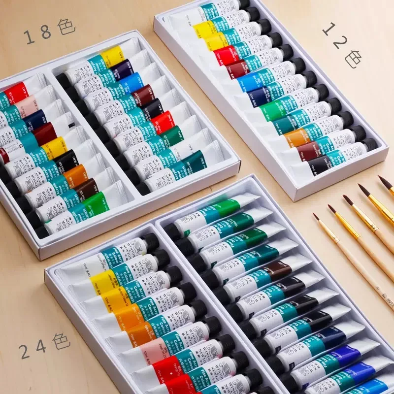12/18/24 цветов WINSOR & NEWTON прекрасный акриловый цветной набор 10 мл./шт. для BJD глиняная