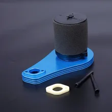 Losi 5ive-t Модернизированный воздушного фильтра, изготовленное на станках с ЧПУ, включая пену 870601 для 1/5 Масштаб rc Rovan LT грузовик