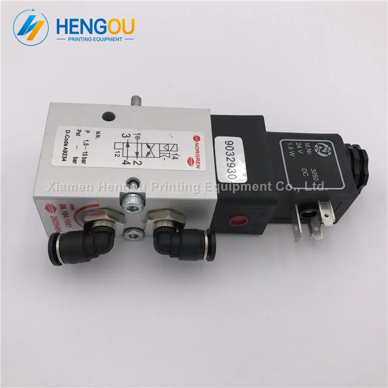 

5 pieces 98.184.1051 solenoid valve for Hengoucn CD102 SM102 MO machine Hengoucn valve 98.184.1051 2625484