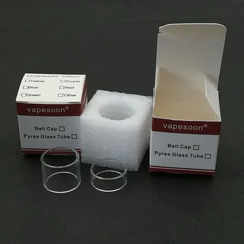 

20pcs/lot Original VapeSoon Replacement Glass Tube For ELLO Atomizer 2ml 4ml ELLO Tank 25MM Diameter