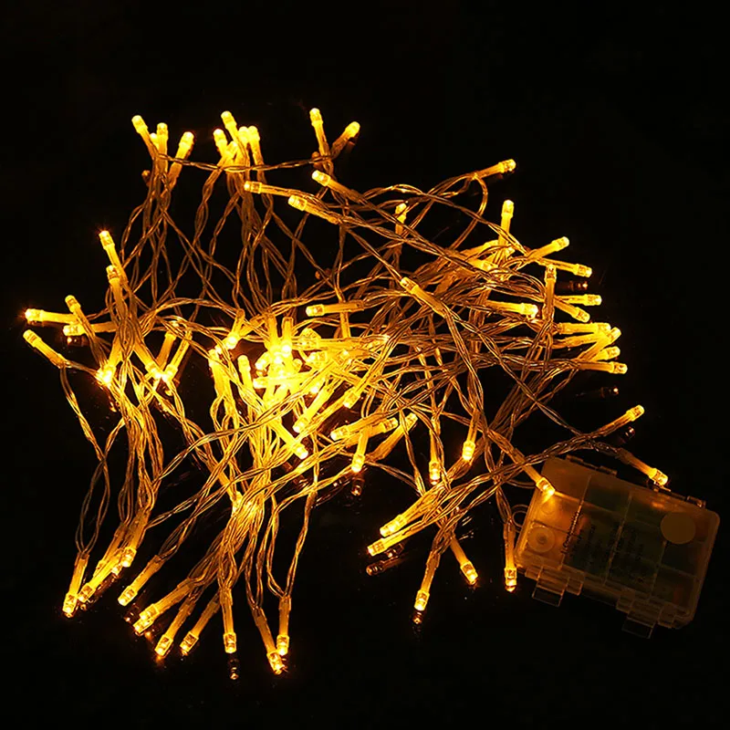 80 LED impermeable luces Garland cortina Cadena de luz 10 m luces led decoracion para la boda de Navidad Nightlight 80 LED impermeable luces Garland cortina Cadena de luz 10 m luces led decoracion para la boda de Navidad Nightlight