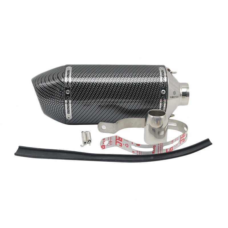 Sclmotos-51 мм Мотоцикл выхлопная труба akrapovic глушитель гонки с DB убийца YZF R1 R6 ZX6R GSXR MT07 MT09 MT03 NINJA600 TMAX