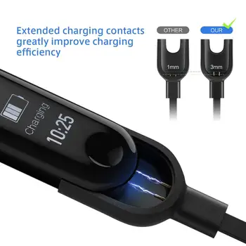 

Amazfeel Chargers For Xiaomi Mi Band 3 Charger Cable MiBand 3 Charging Cable For Xiaomi MiBand 3 Smart Bracelet Accessories