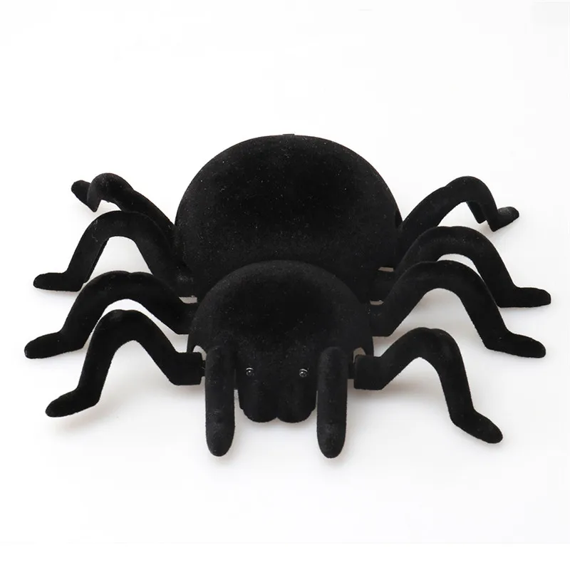 Дистанционное управление стены скалолазание криперы паук игрушки для Хэллоуина шалость реалистичные страшные трюки