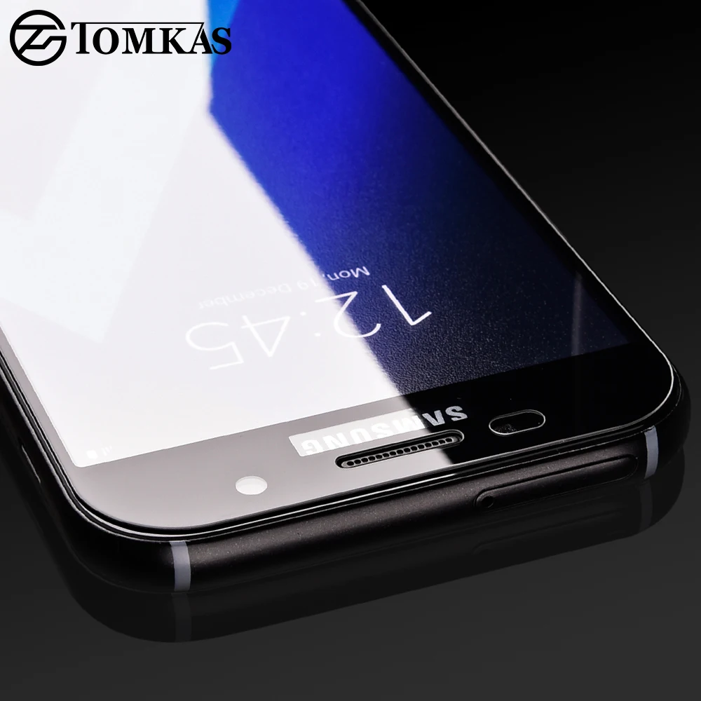 TOMKAS Защита экрана для Samsung Galaxy J3 J5 J7 A3 A5 2017 закаленное стекло 2016 A8 Plus A7 2018|screen protector