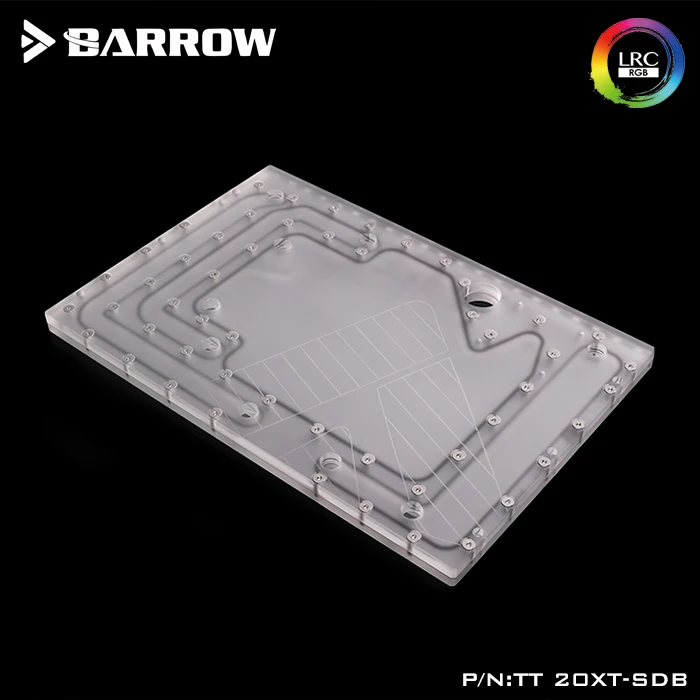 Акриловая плата Barrow в качестве Водного Канала для компьютерного чехла TT LEVEL 20XT ЦП