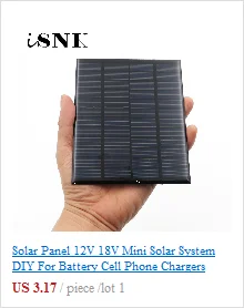 50 шт./лот поликристаллические Кремниевые Солнечные панели Sunpower Painel Cells DIY зарядное устройство солнечный борд 52*39 мм 0,5 В 0,33 Вт