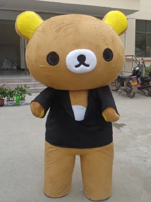 Индивидуальные Janpan костюмы талисмана Rilakkuma персонажа мультфильма Rilakkuma Медведь Талисман mascotte высокого качества Необычные Вечерние платья