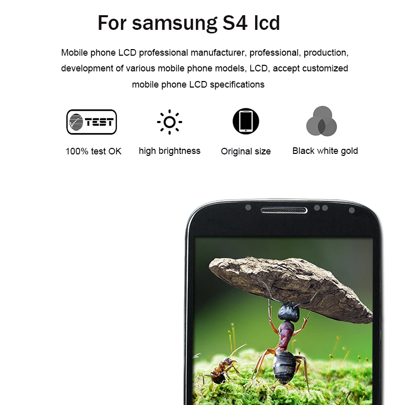 S4 i9500 LCD для Samsung Galaxy экран i9505 i337 ЖК сенсорный дигитайзер дисплей|Экраны мобильных
