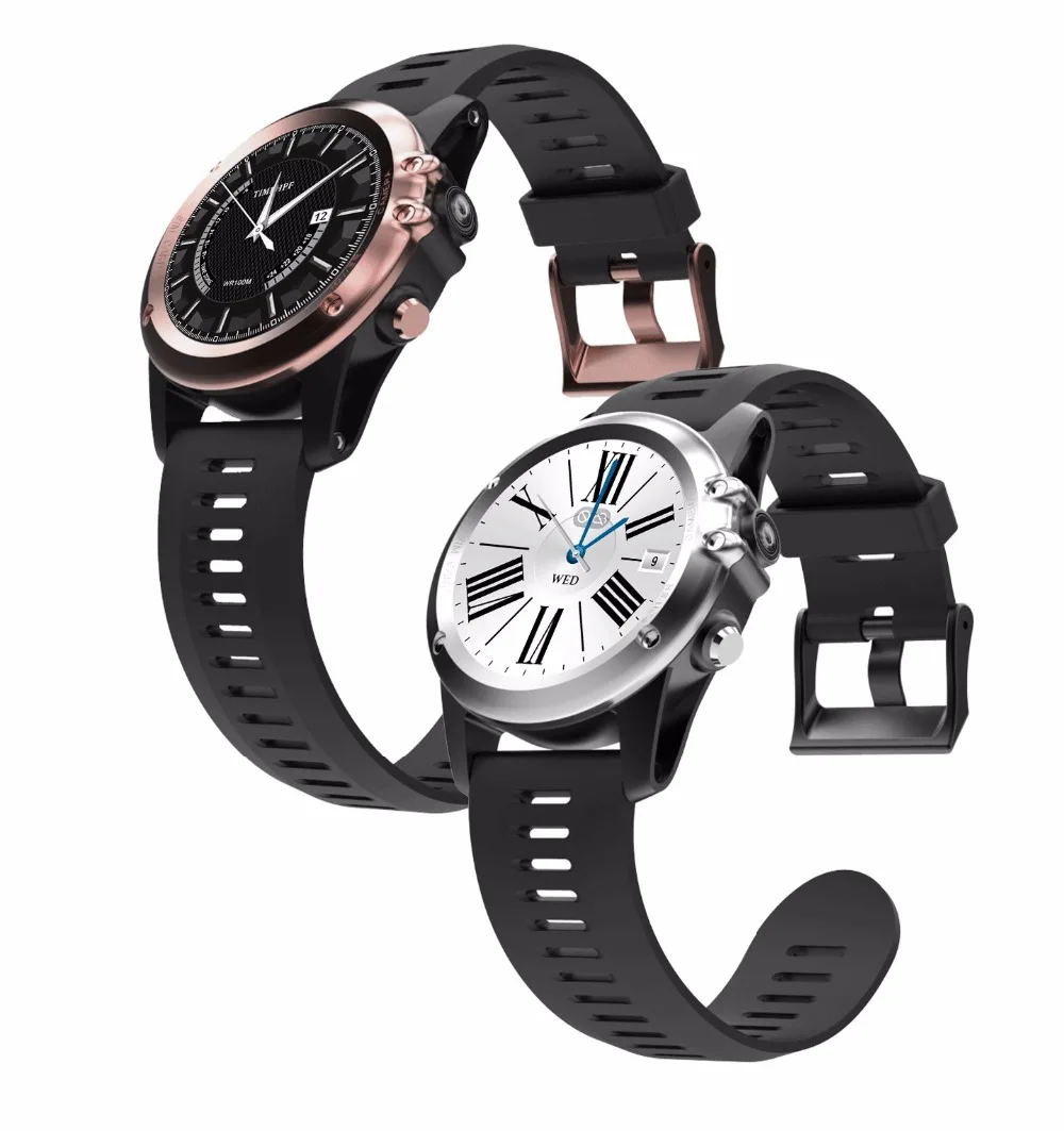 

Smartch 2017 H1 GPS Wifi 3G Camera Smart Watch MTK6572 1.39inch 400*400 screen Heart Rate Monitor 4GB/512MB SmartWatch for Andro