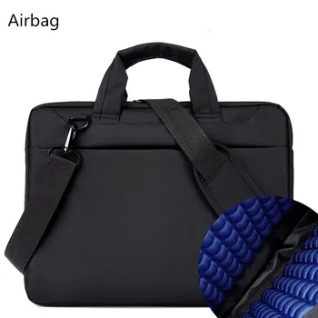 Laptop bag 17.3 17 15.6 14 12 inch Nylon airbag shoulder handbag computer bags Waterproof Messenger Women men  Notebook bag 2017