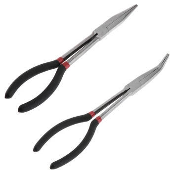 

Fishing Pliers Curve Straight Long Handle Carbon Steel Gripper Multifunctional Long and convenient to operate