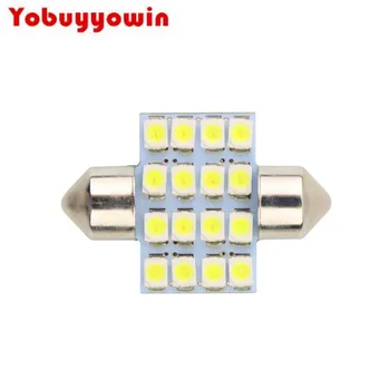 

4x White 31mm 6-SMD LED 3022 DE3022 3175 DE3175 Festoon lights Bulbs For Car
