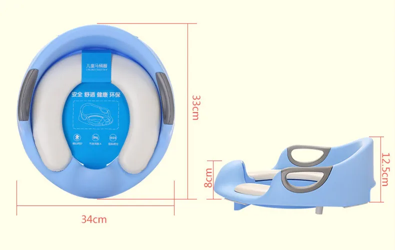 Унитаз обучение детское сиденье крышка для детей, младенцев, новорожденных горшок Чехол для сидения Pad кольцо для ухода за ребенком высокого качества