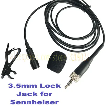 

Lavalier Lapel Cardioid Uni-directional Microphone For Sennheise G1 G2 G3 EW100 300 500