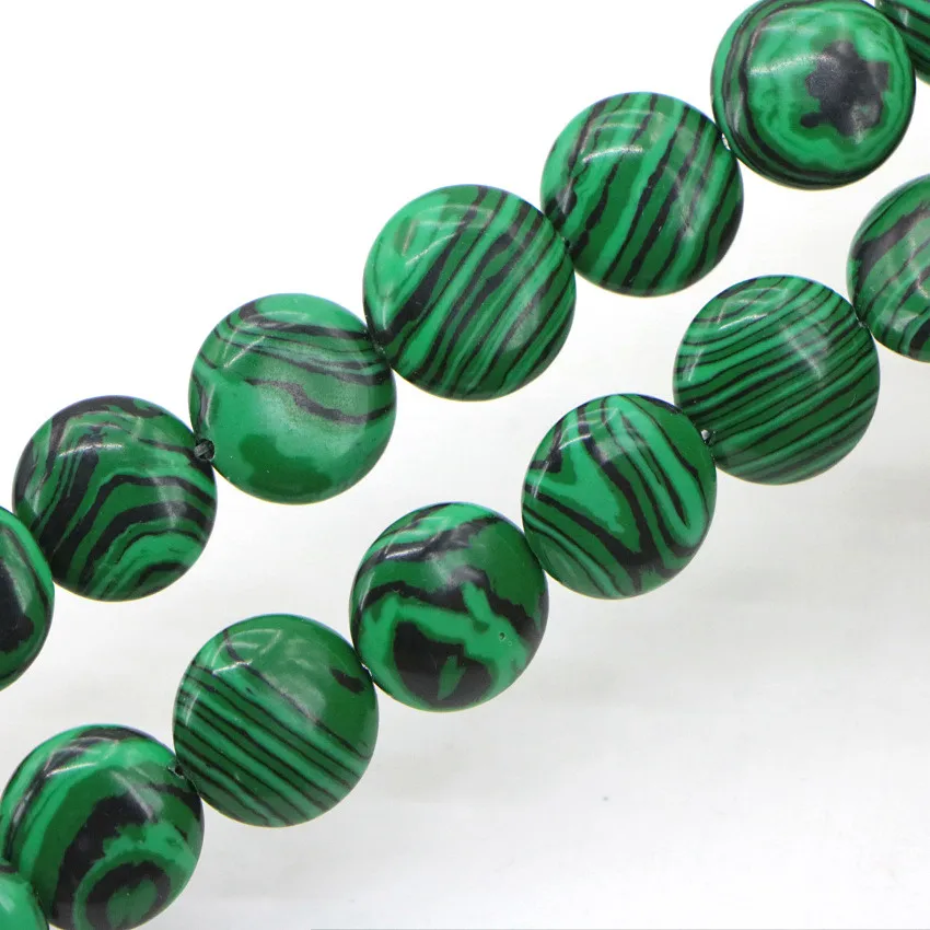 Rounded loose stone beads (14)