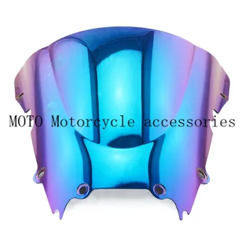 

Free shipping Double Bubble Windshield Windscreen For YZF600 R6 1998 1999 2000 2001 2002