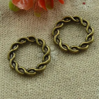 

150 pieces bronze plated nice ring 20x4mm #2571