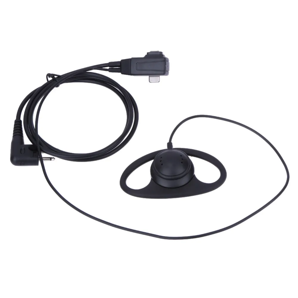 VODOOL 2 контактный Динамик гарнитуры D Форма микрофоном PTT MIC наушники для Motorola GP88 CT150