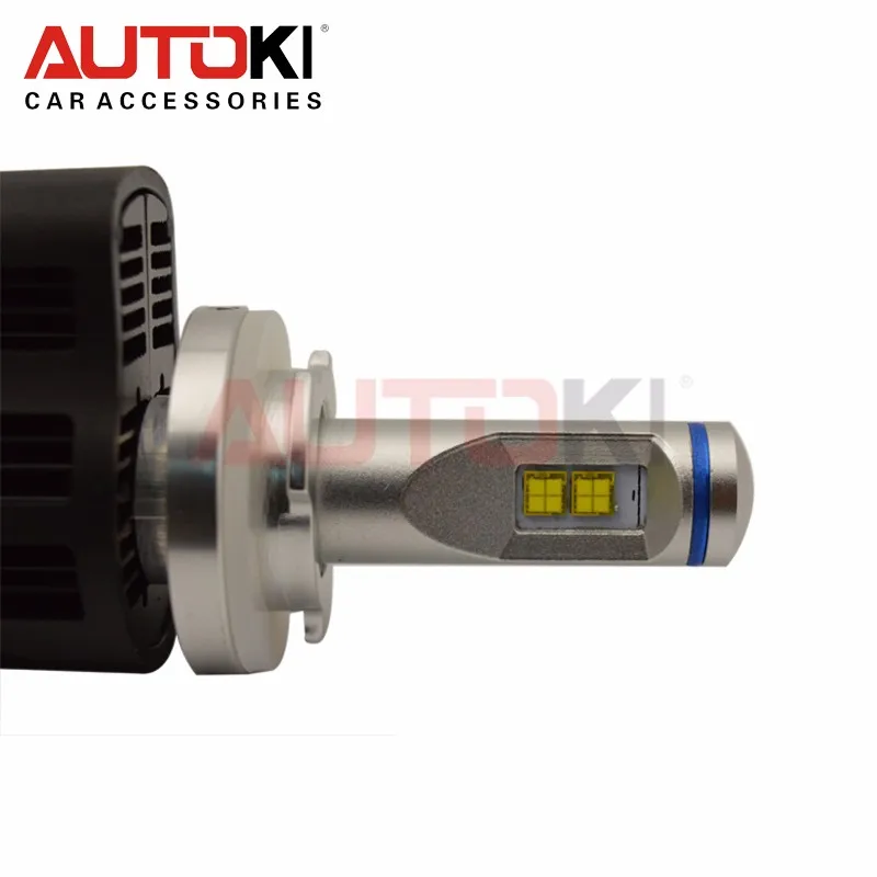 Autoki H4 H7 H11 9005 9006 9012 5202 9004 9007 H13 110 W 10400LM P6 автомобиля светодиодный фар комплект лампы высокой мощности авто Светодиодная лампа для фар