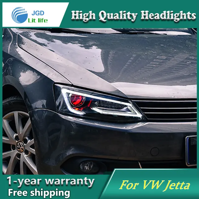 High Quality Car Styling Case For Vw Jetta Headlights 2017 Golf High Quality Car Styling Case For Vw Jetta Headlights 2017 Golf Mk6 Led Headlight Drl Lens Double Beam Hid