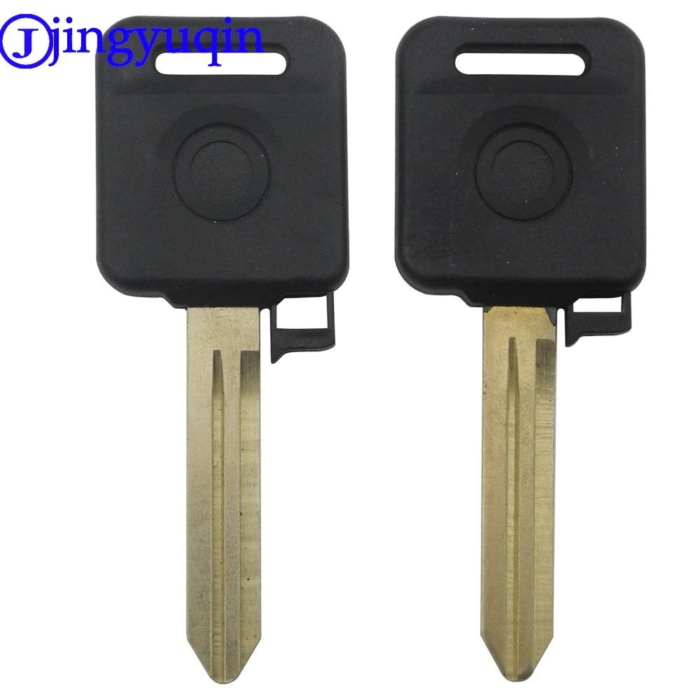 

jingyuqin Transponder Key Shell For Nissan Teana Versa Livina Sylphy Tiida Sunny March X-trail 4D-60 01 02 03