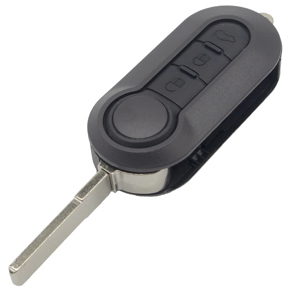 WhatsKey 3 BNT откидной складной корпус дистанционного ключа для Fiat 500 Panda Punto Ducato Bravo чехол для ключа автомобиля сигнализация без ключа SIP22 Blade