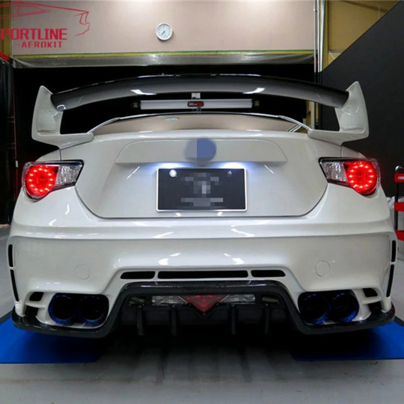 Форма автомобиля Неокрашенная и цвет FRP стиль GT 86 BRZ задний багажник спойлер для Subaru BRZ для Toyota 86 GT86