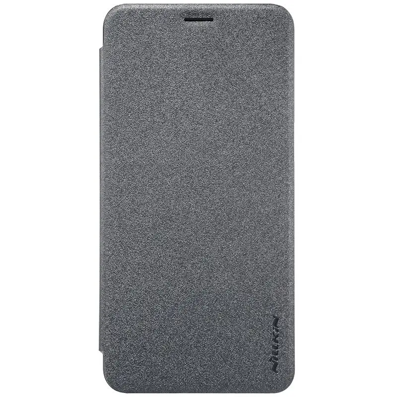 black look like grey 10 шт./лот Nillkin Sparkle Leather Case для OPPO R11S плюс Искусственная кожа откидная крышка для OPPO R11S Plus с розничной вышивка Крестом Пакет - Цвет: black look like grey