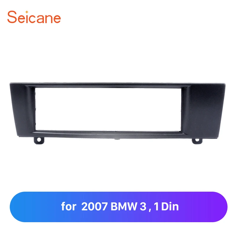 Seicane 1 Din Автомобильная Радио стерео панель пластина в тире для 2007 BMW 3 Установка