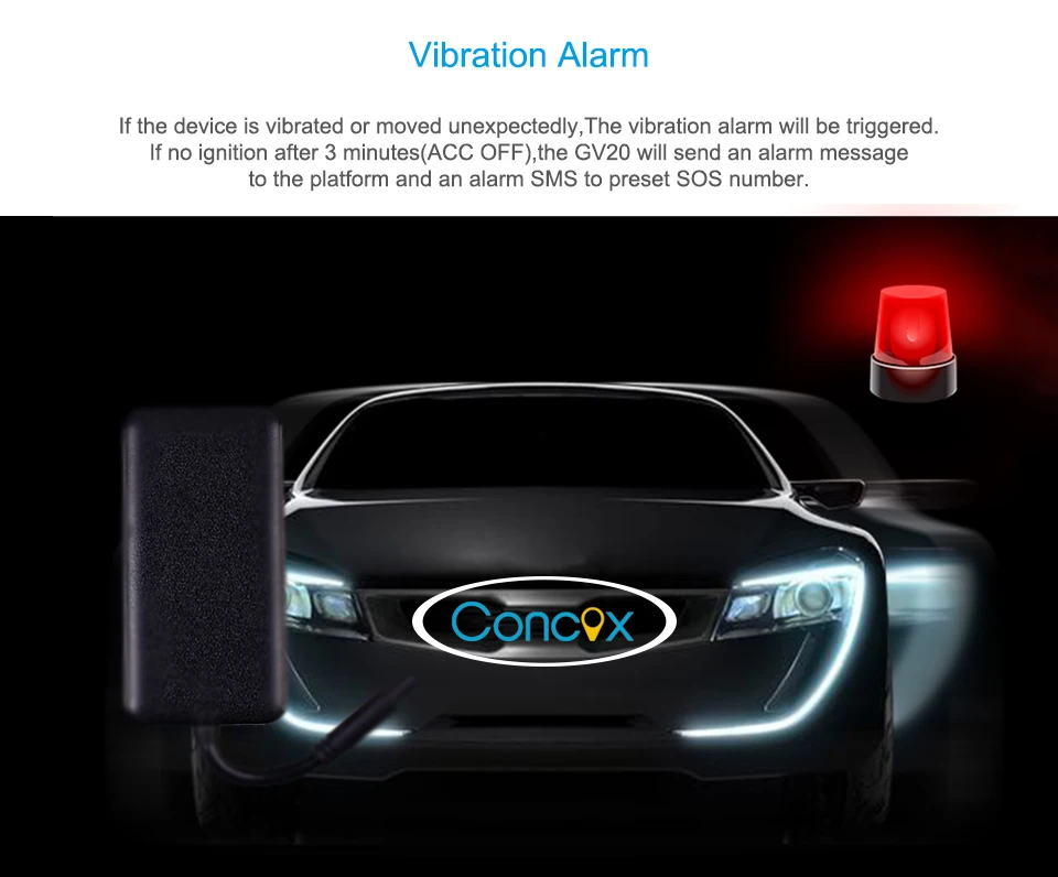 mini gps tracker GPS +AGPS + LBS tracker GV20 ACC detects power failure instant alerts with box gps locator