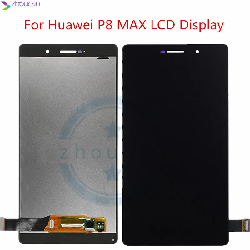 

Huawei P8 MAX LCD Display Touch Screen Digitizer Assembly DAV-703L DAV-713L LCD Replacement 1920x1080 For 6.8" Huawei P8 MAX LCD