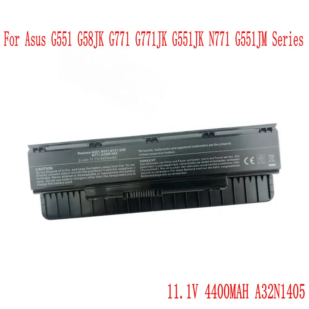 4400MAH 11 1 V A32N1405 батарея для Asus ROG N551 N751 N751JK G551 G771 G771JK GL551 GL551JK GL551JM G551J G551JK G551JM