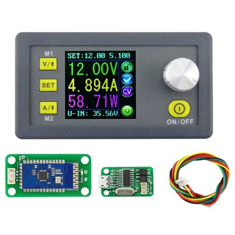 

Dps3005 Communication Function Constant Voltage Current Step-Down Power Supply Module Voltage Converter Lcd Voltmeter 32V 5A