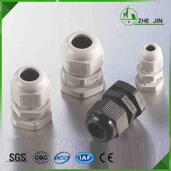 

ZHEJIN (100pcs) IP68 M20*1.5 6-12MM Plastic Waterproof Connectors Nylon Cable Glands