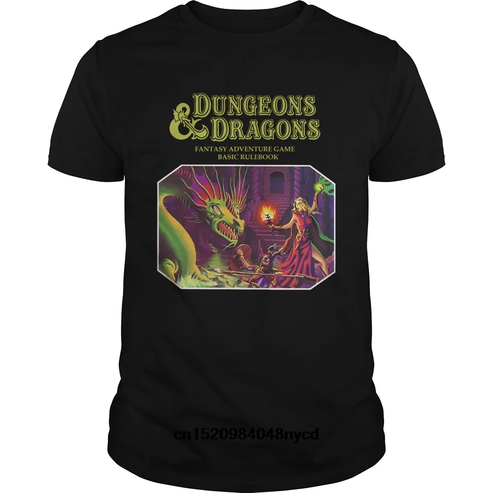 

2019 funny t shirts dungeons and dragons 004 2018 Fashion tshirt men t-shirt