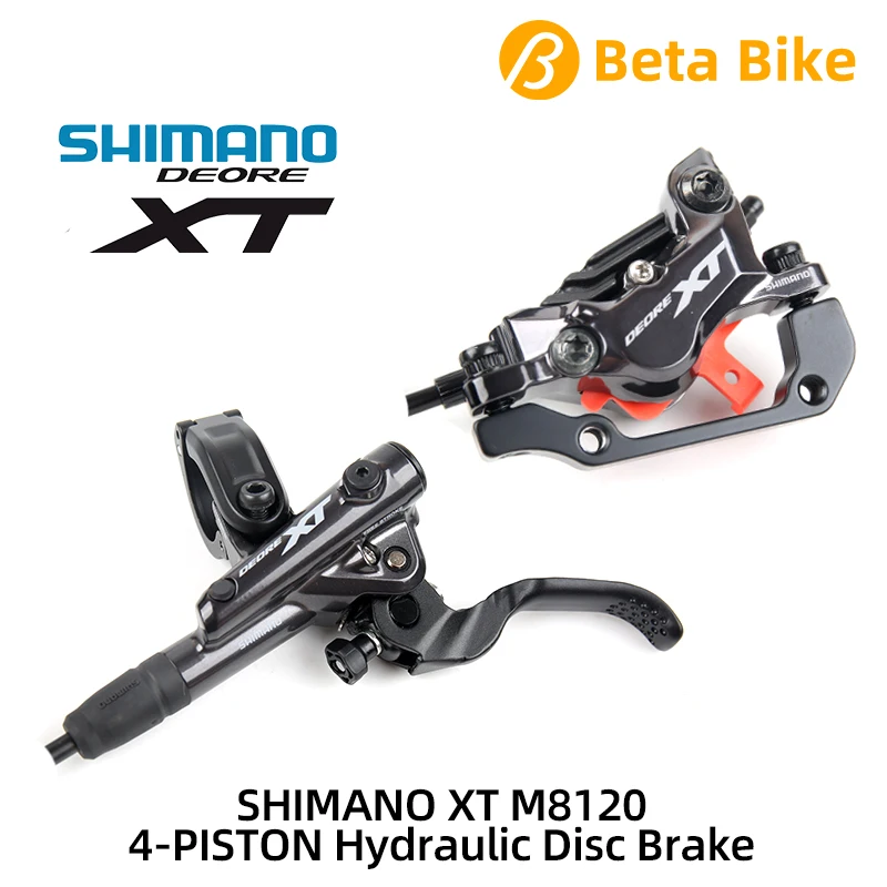 

SHIMANO DEORE XT M8120 4-PISTON Hydraulic Disc Brake Left & Right Include ICE-TECH PADS Bicycle MTB bike parts