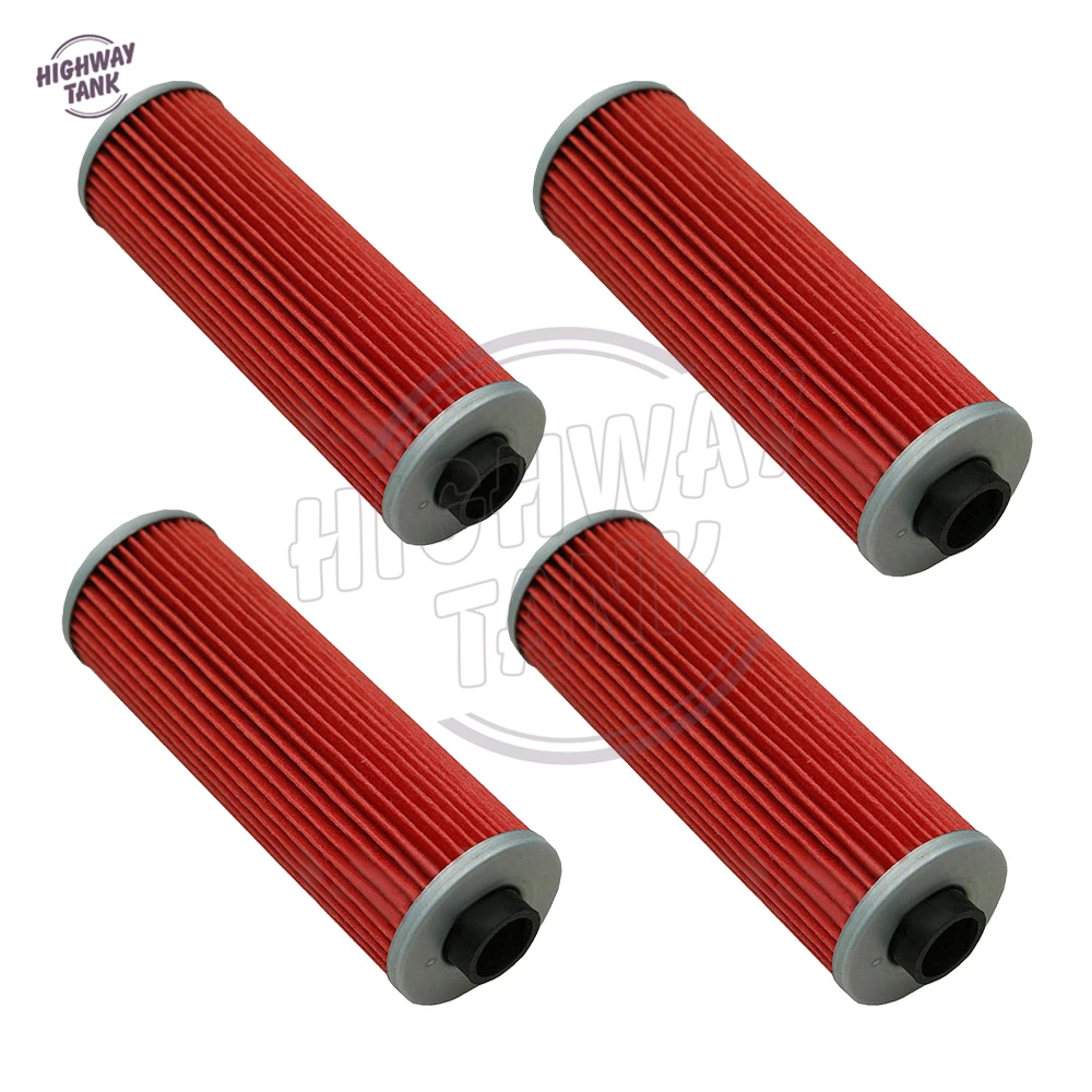 

4 Pcs Motorcycle Engine Oil Filter Case for BMW R100R R100RS R100RT R100S R45 R45N R50/5 R60 R65 R65LS