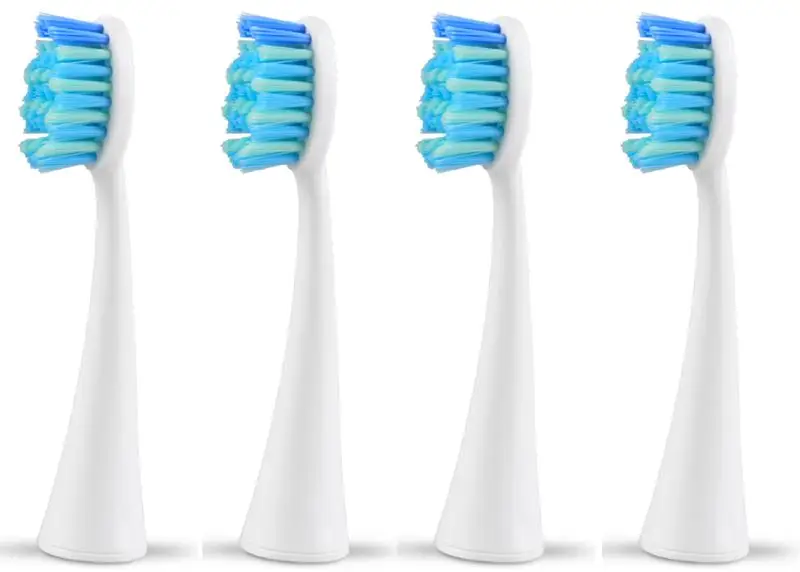 SEAGO 4 шт./компл. Электрический Зубная щётка головки электрическая зубная щетка запасная щетка для S2 подходит заранее Мощность/Pro Здоровье/точность очистки - Цвет: White