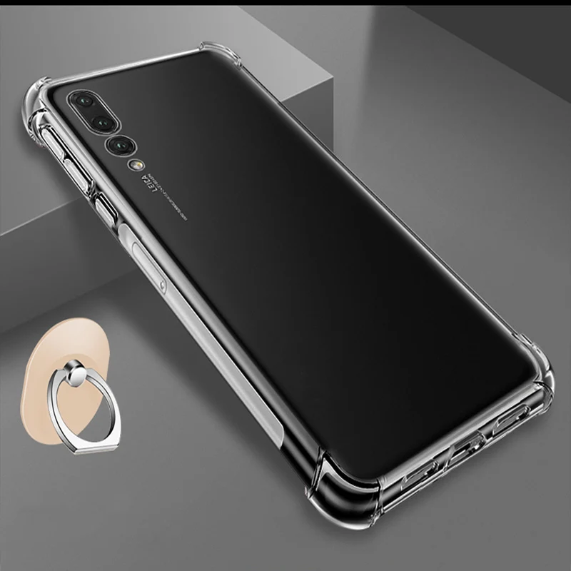 Роскошный противоударный чистый мягкий чехол для huawei P20 чехол для телефона силиконовый чехол для huawei P20Pro P 20 Pro CLT-AL01 Shell