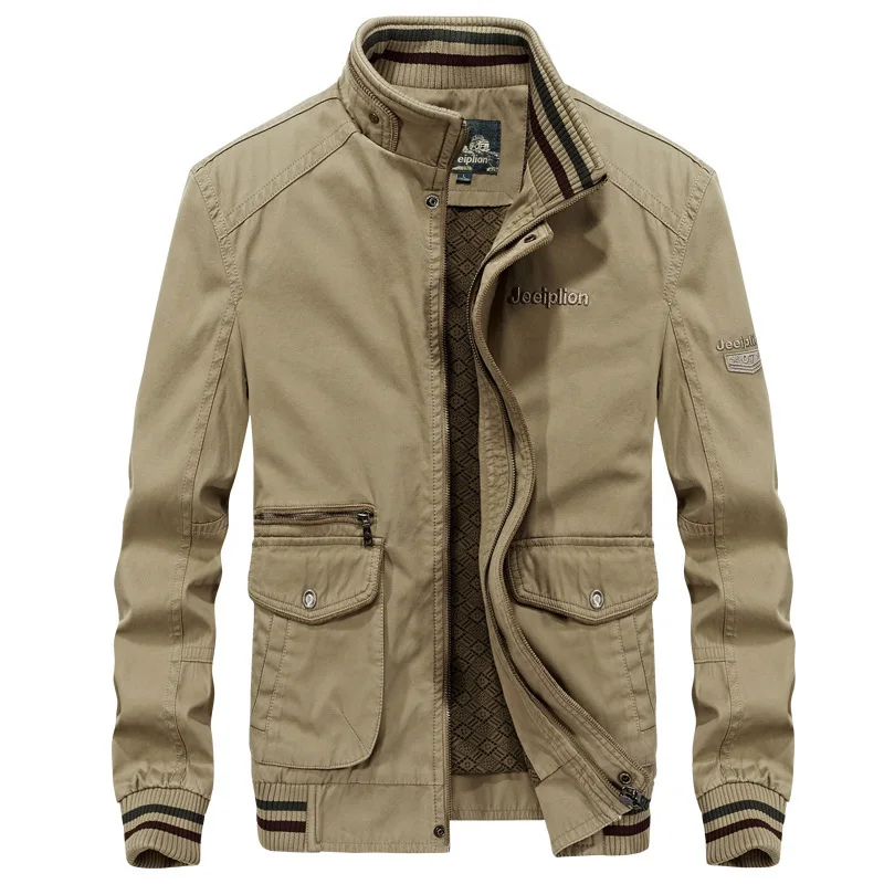 

Jackets Men Army Cargo Jackets Military Tactical Jacket Coat 2019 Autumn Male Slim Fit Casual Coats Outwear Plus Size 5XL WN53