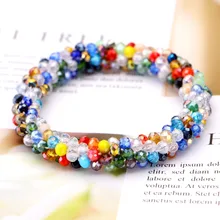 Hesiod красочные бусы бисерный браслет Бохо ручной работы браслеты для женщин мужчин Будда, Йога ювелирные изделия оптом