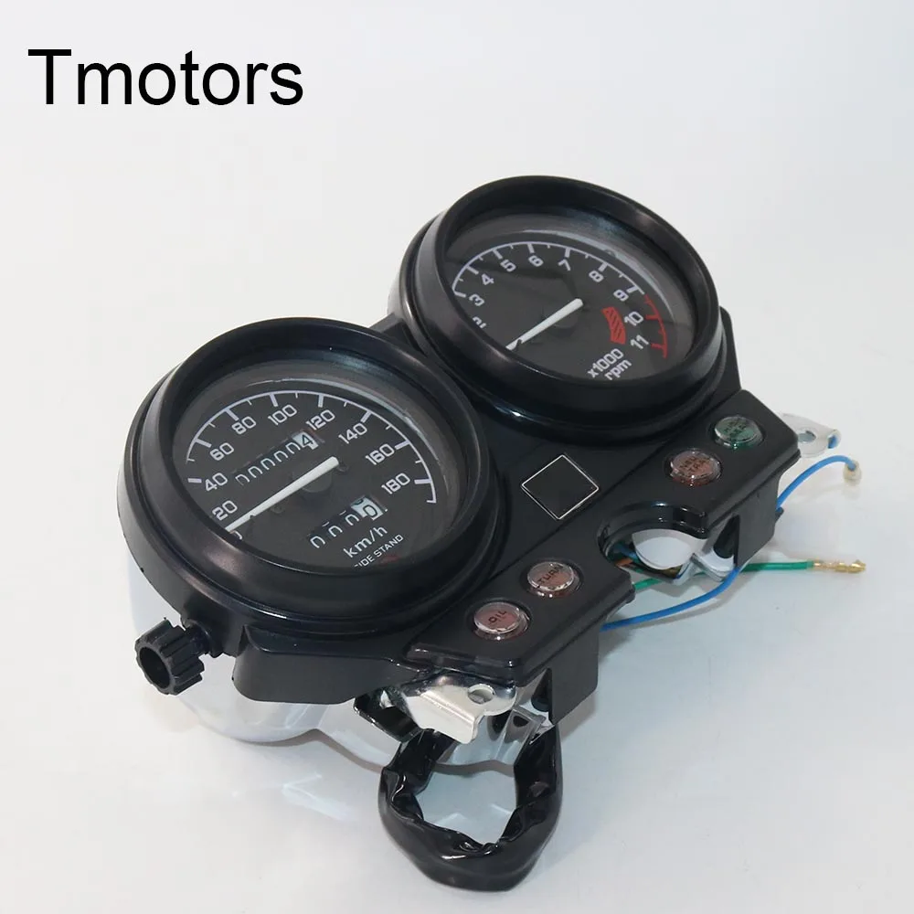 

2 CB750 Motorcycle Speedometer Clock Instrument Gauges Cluster KM/H Odometer Tachometer For Honda Nighthawk CB 750 1993-1995 19